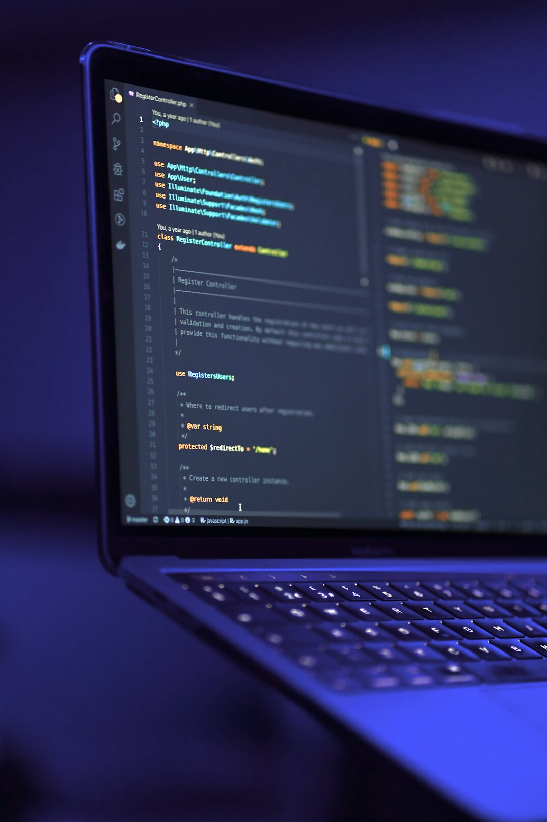 cybersecurity coding session